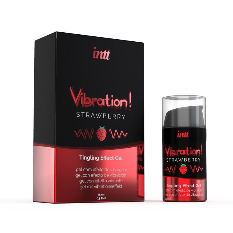 intt Vibration! 爆炸糖感爆跳式高潮液 草莓味 15ml