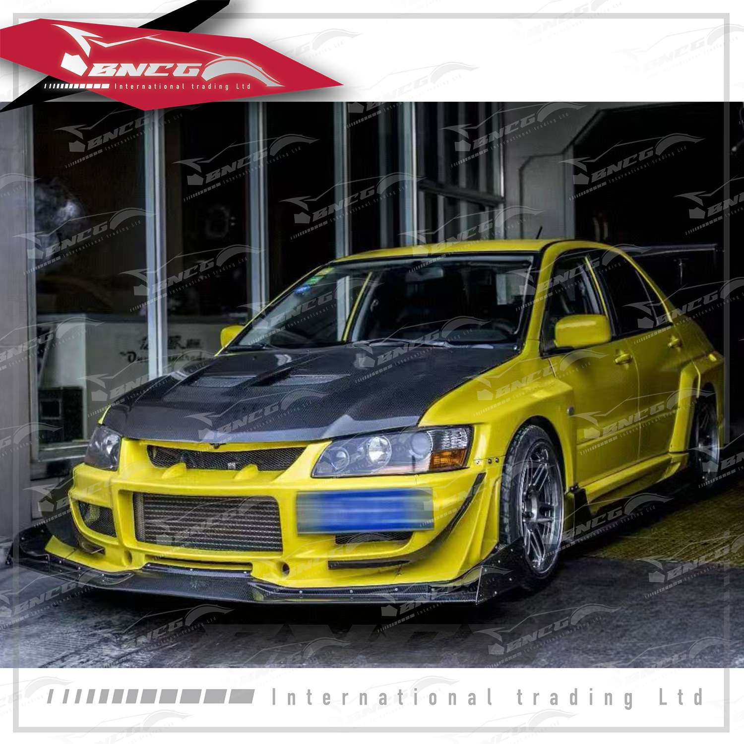 三菱 Mitsubishi EVO 7 8 9 改裝 外觀件 碳纖維 玻璃纖維 空力套件 Varis款 大包