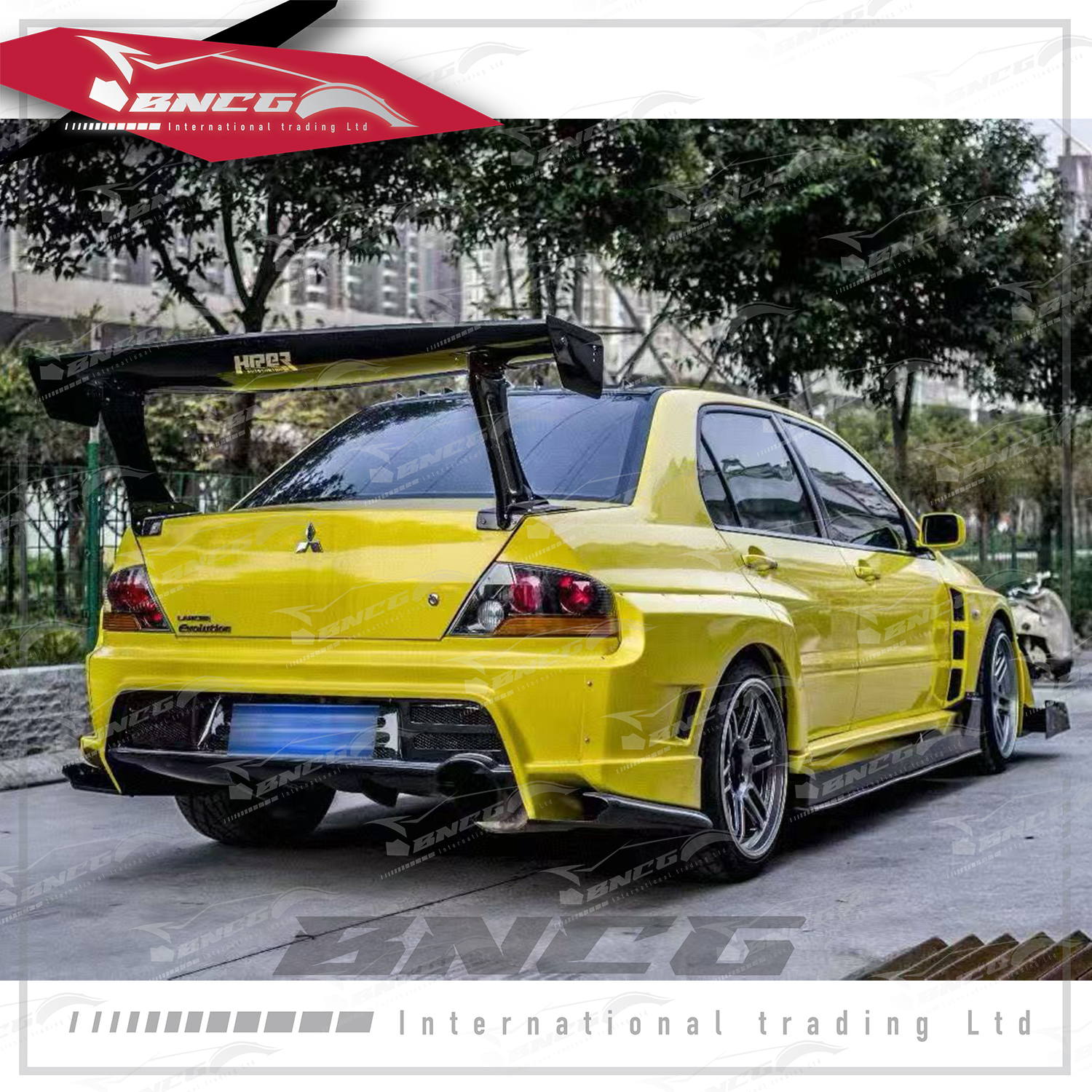 三菱 Mitsubishi EVO 7 8 9 改裝 外觀件 碳纖維 玻璃纖維 空力套件 Varis款 大包