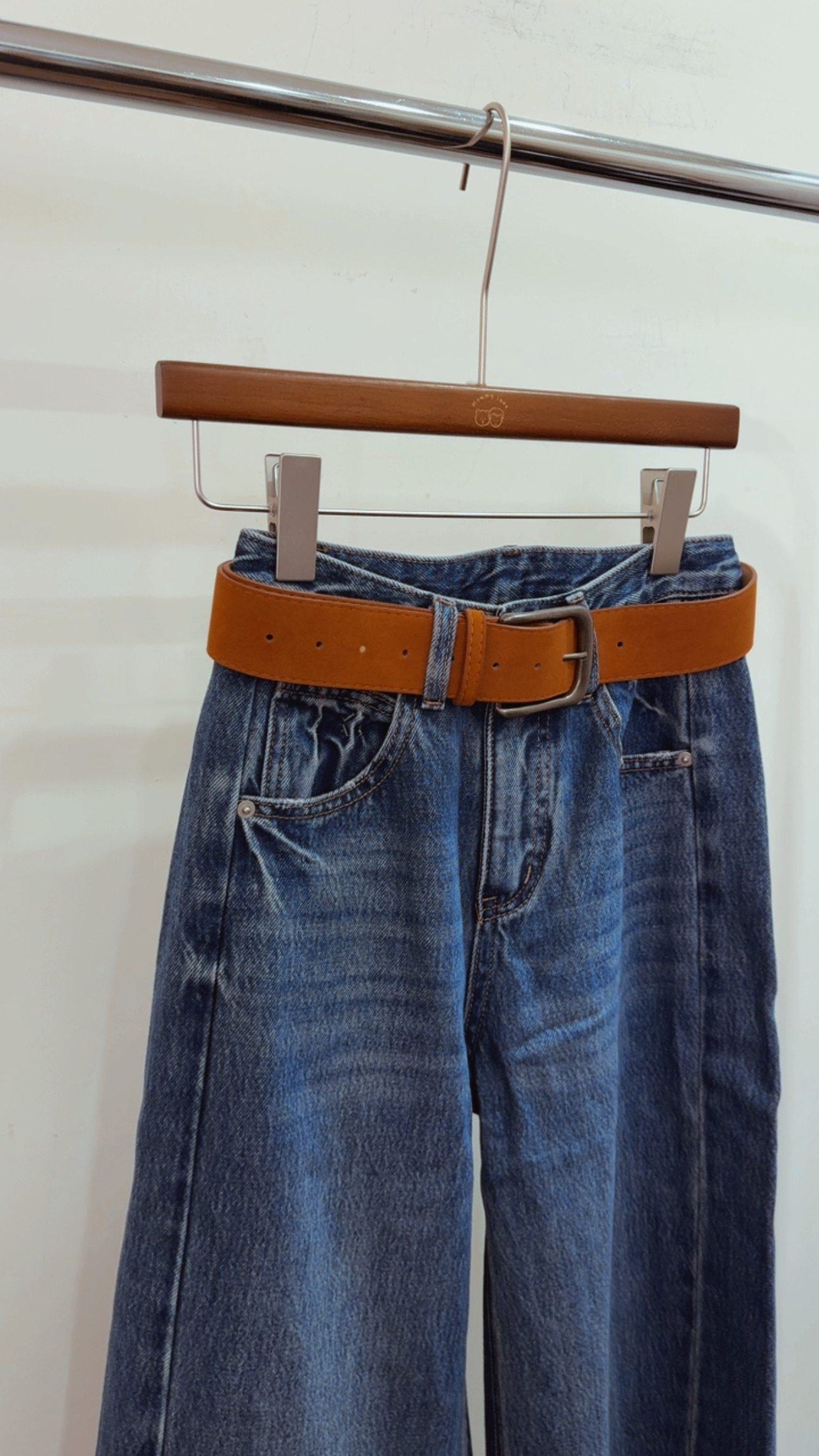 C83702版型好看的牛仔褲不好找S-L(附皮帶）