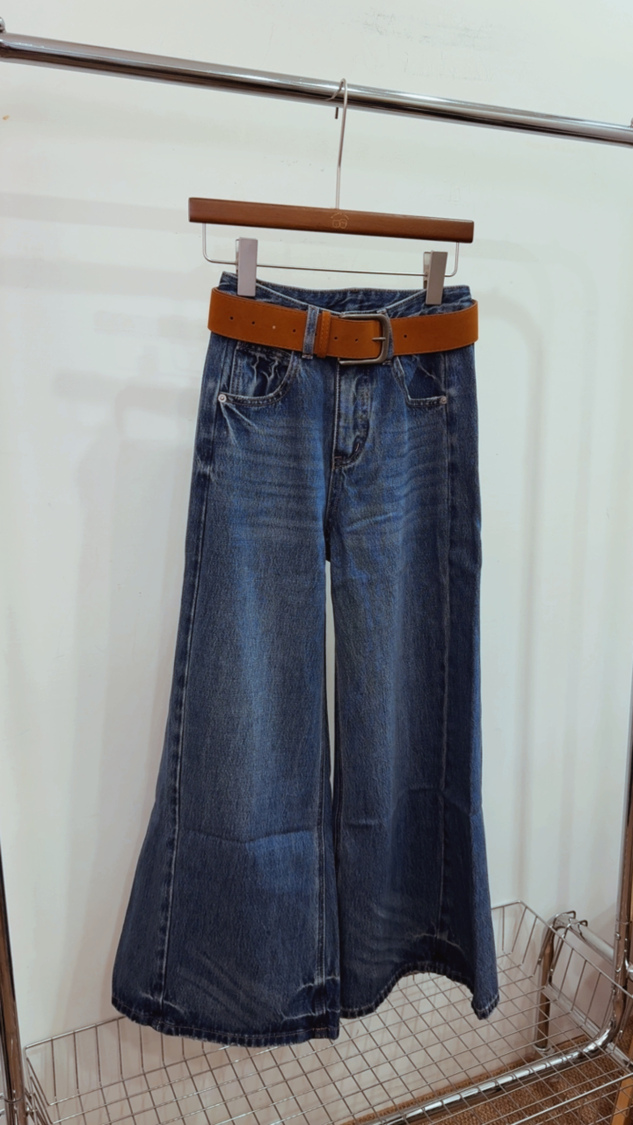 C83702版型好看的牛仔褲不好找S-L(附皮帶）