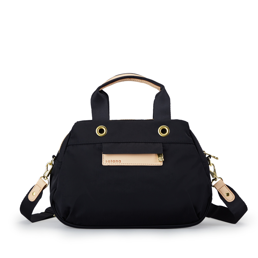 Soldier Peony Crossbody Black