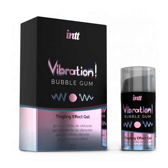 intt Vibration! 爆炸糖感爆跳式高潮液 泡泡糖味 15ml
