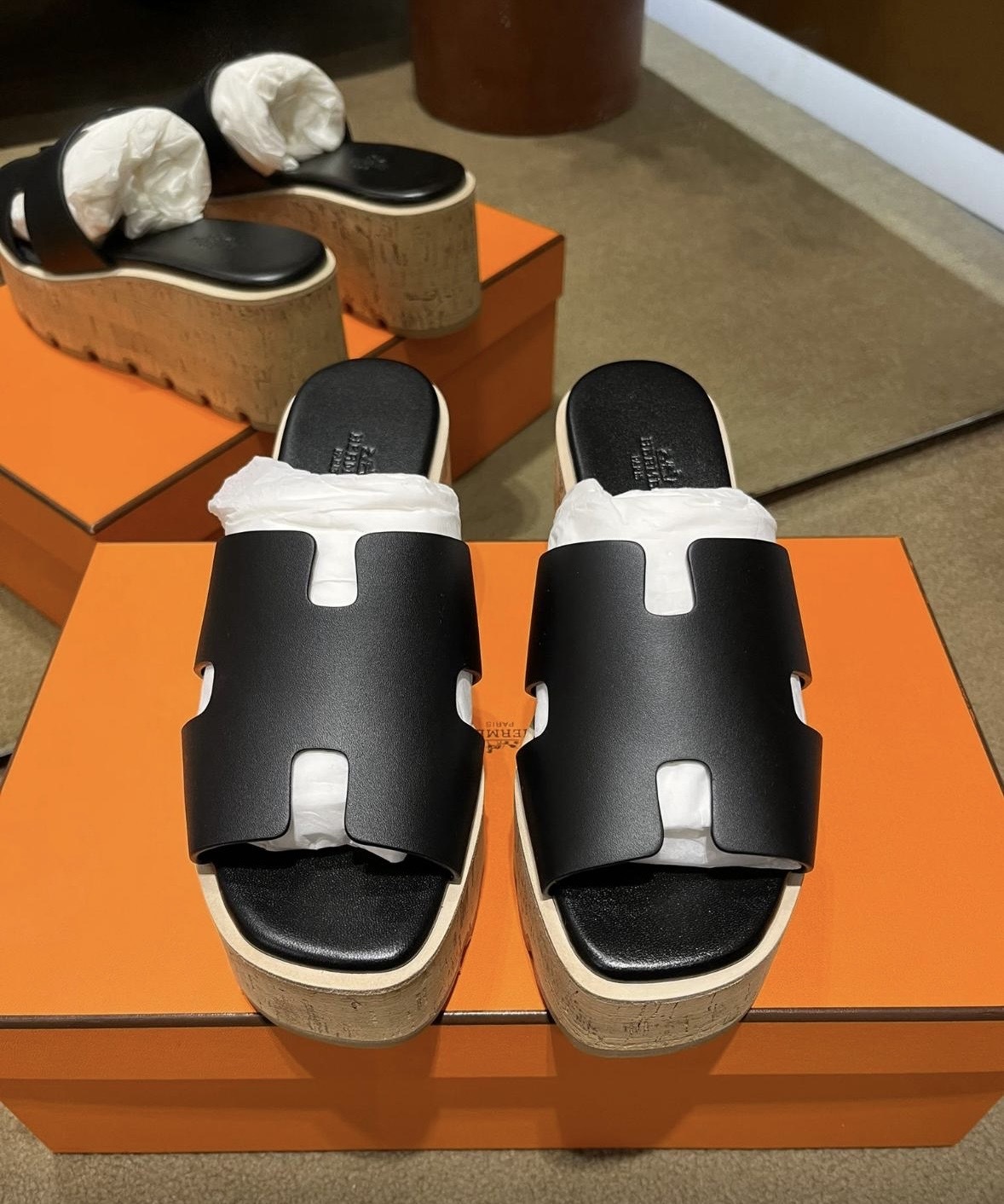 Eze 30 sandals 89 noir #38 #40 （另可預訂size）