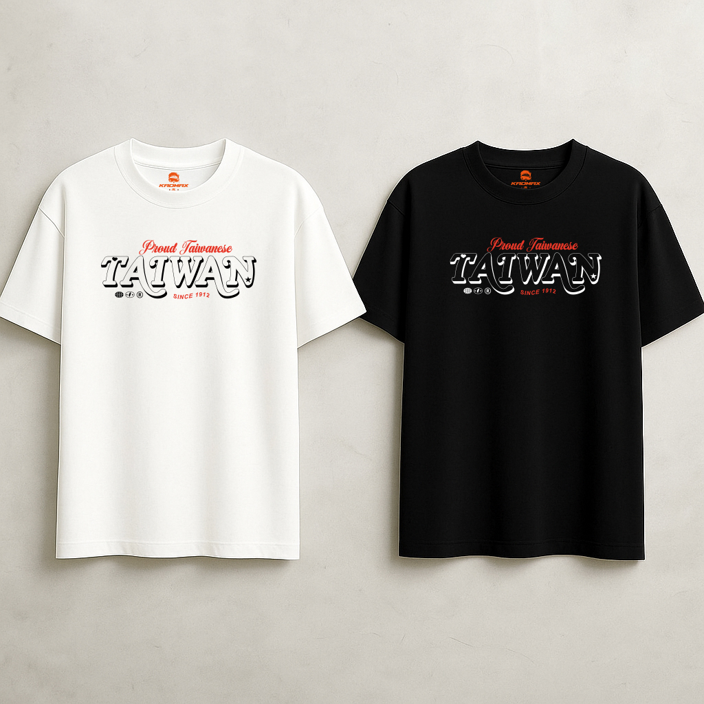 KADMAX大尺碼-大碼男圓領潮流taiwan短袖TEE〈KSMS2611〉