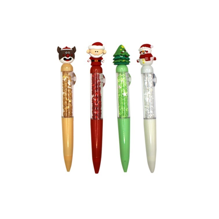 聖誕點鑽圓珠筆