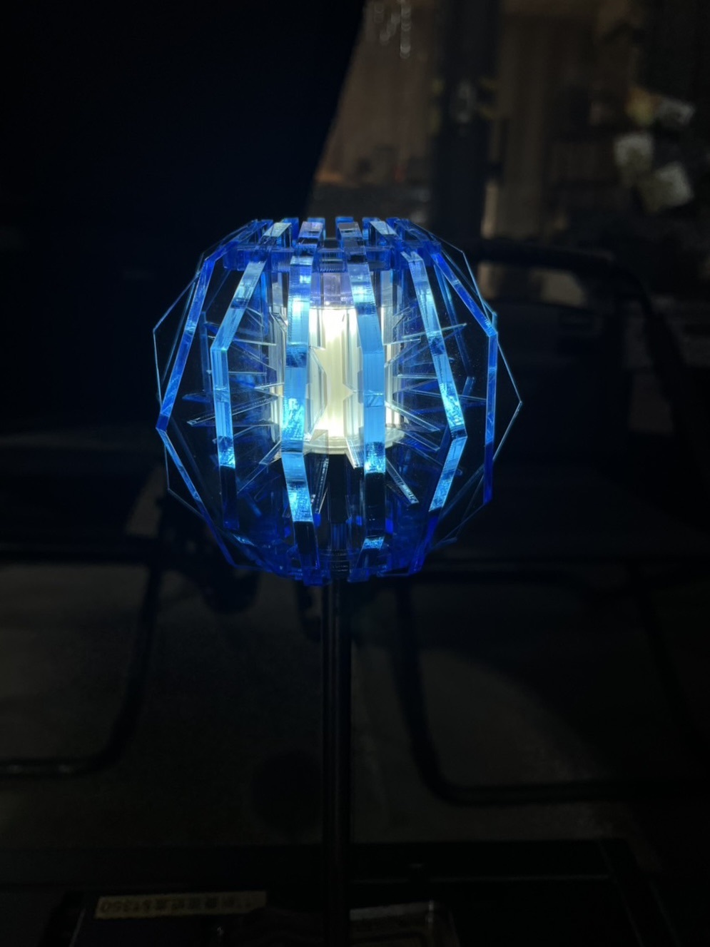 【幾何工廠Ｘ海怪野行】聯名壓克力燈罩 STELLA | 海光藍 OCEAN LIGHT