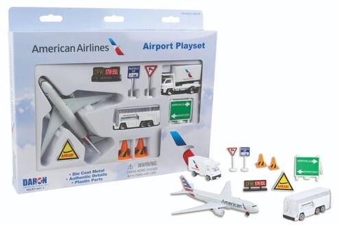 美國航空 機場玩具組(小)