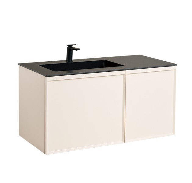 京典衛浴 岩板一體盆盆櫃組 L5122+H5121/F8580