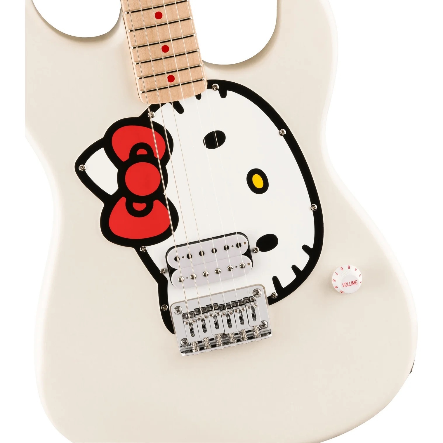 Fender Fender Squier Hello Kitty Stratocaster 50週年紀念聯名款電吉他 第 2 張圖片｜三峽吉他 / Bass