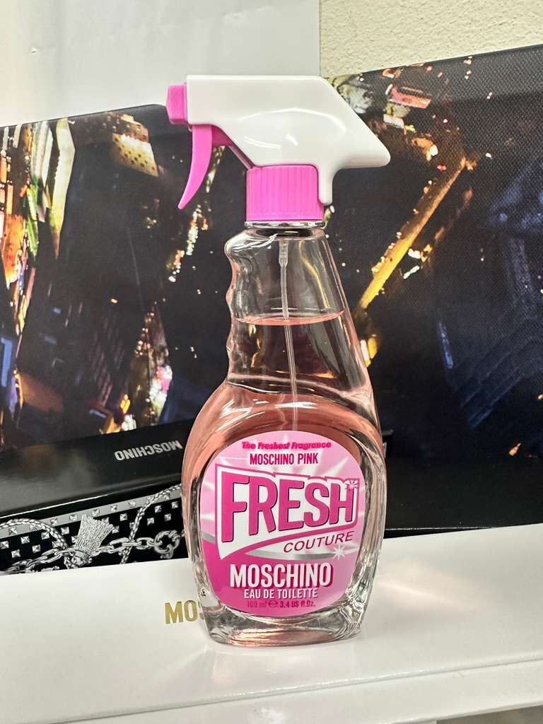 【直播】Moschino LL111322 Ladies Pink Fresh Couture EDT Spray 3.4 oz (Tester) Fragrances