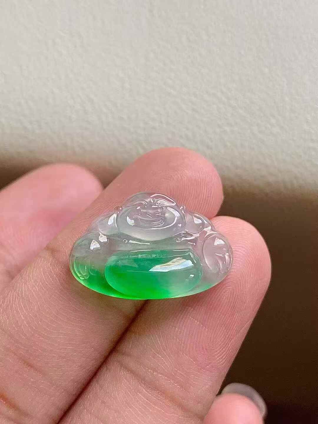 翡翠坐佛,天然翡翠A玉, 緬甸玉, Jade, Jadeite
