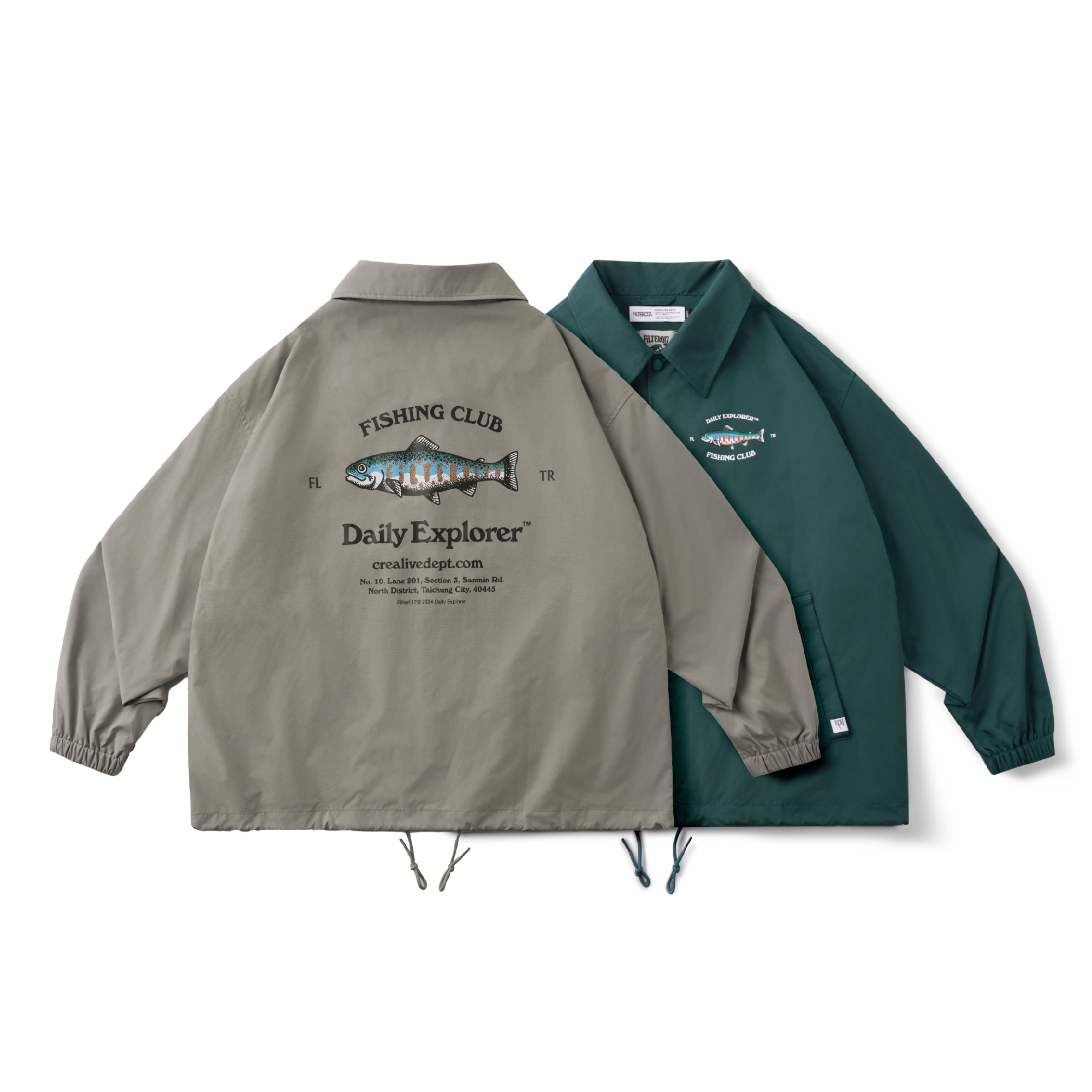 【現貨】FILTER017® Daily Explorer™  Fishing Club Coach Jacket 日常探尋者系列-釣魚俱樂部教練外套