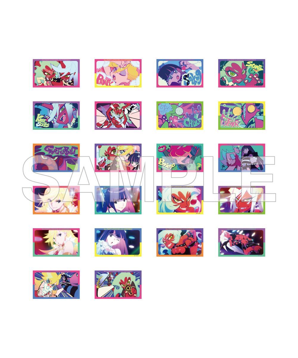 預購-《新吊帶襪天使 New PANTY ＆ STOCKING with GARTERBELT》 迷你劇照收藏組A BOX販售【日本進口精品】