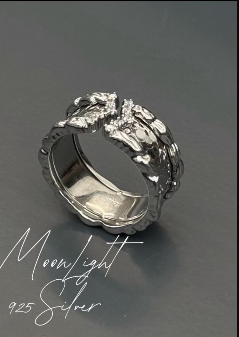 (5194) 925純銀開口介指