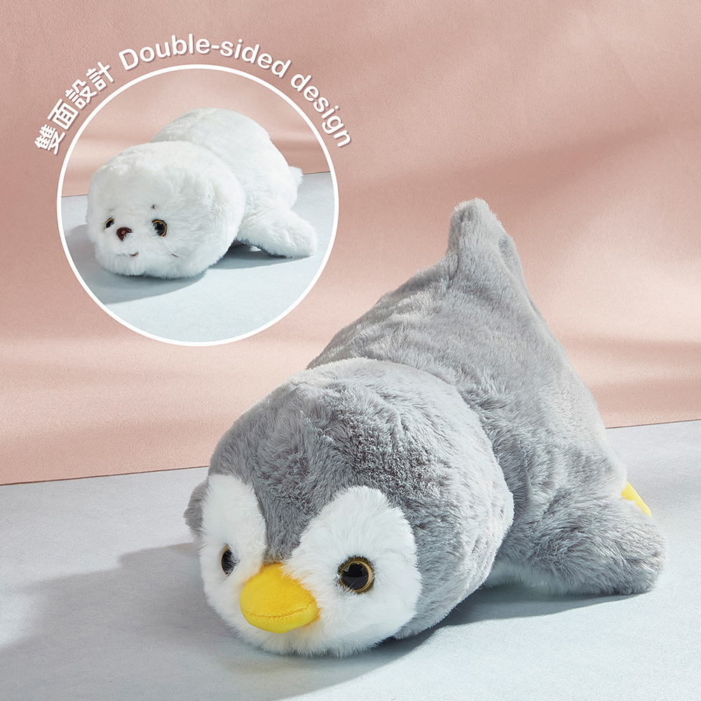Reversible Plush - Penguin & Seal