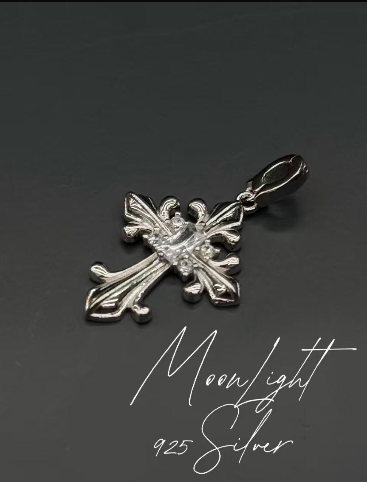 (5195) 925純銀十字架吊咀