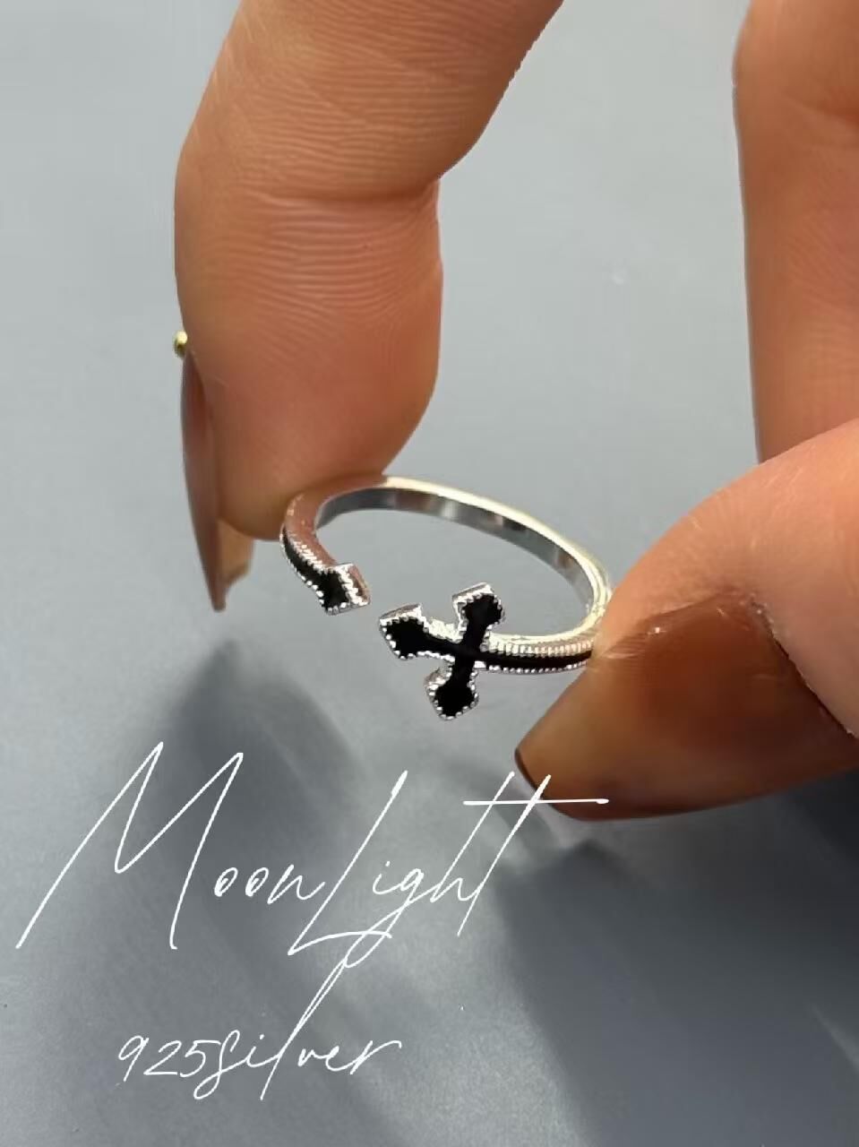 (5199) 925純銀開口介指