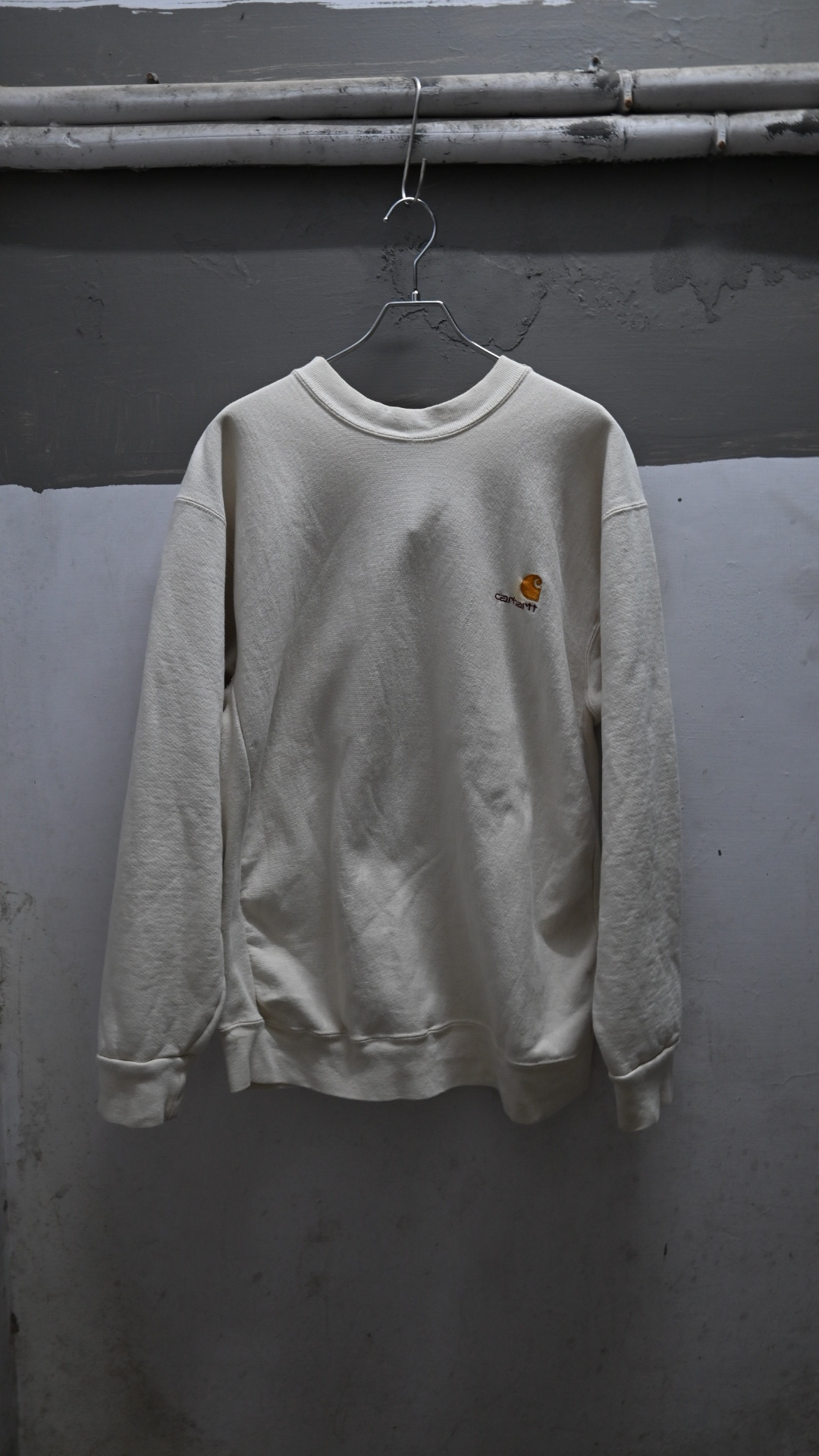 90’s Carhartt Reverse Weave Sweat Shirt (w/Embroidery)