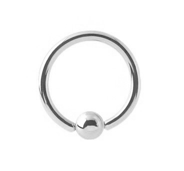 9K Gold Ball Closure Ring