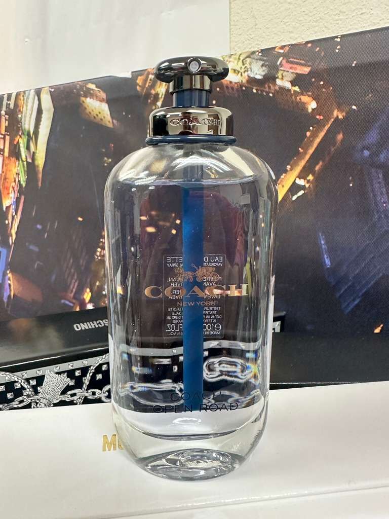 【直播】Coach LL111331 Men's Open Road EDT 3.4 oz (Tester) Fragrances