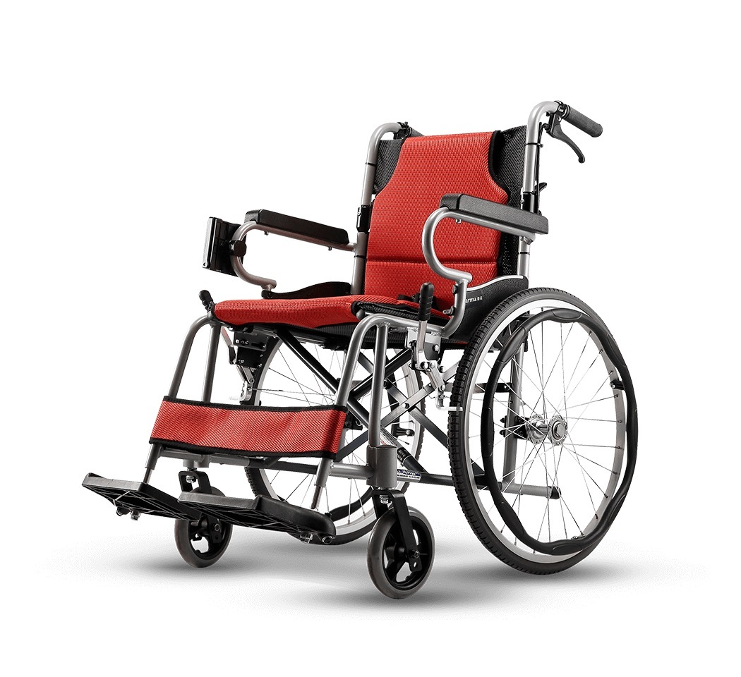 康揚 超輕量航空級鋁合金輪椅 KM-2500L 20吋中輪