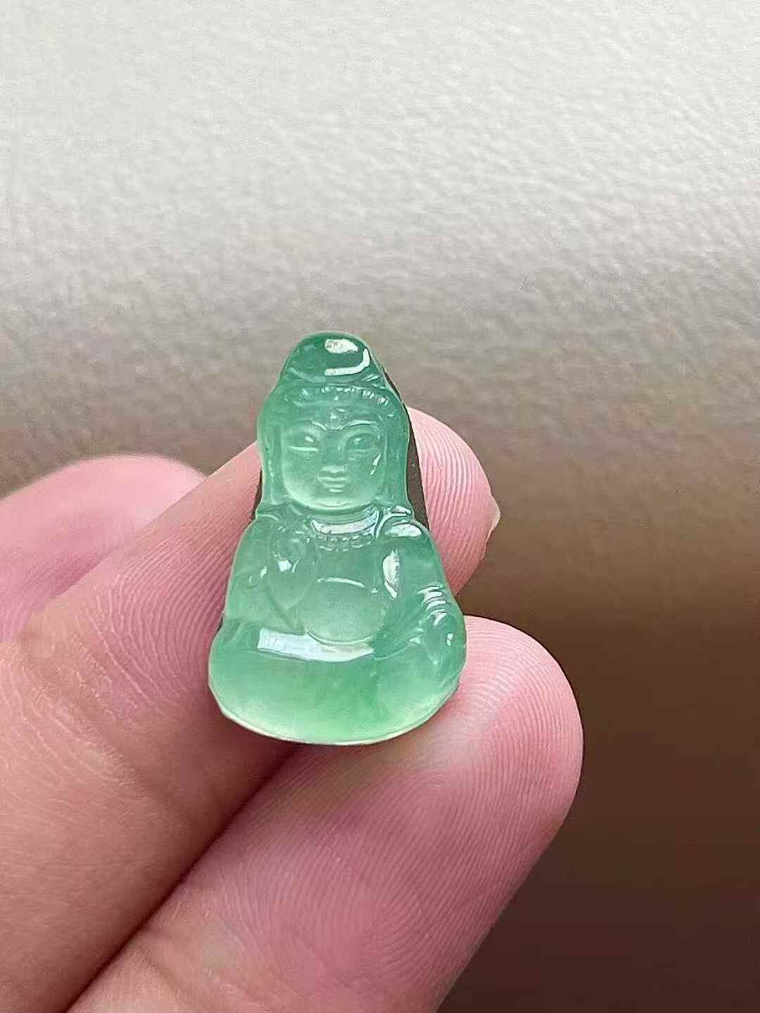 翡翠觀音,天然翡翠A玉, 緬甸玉, Jade, Jadeite