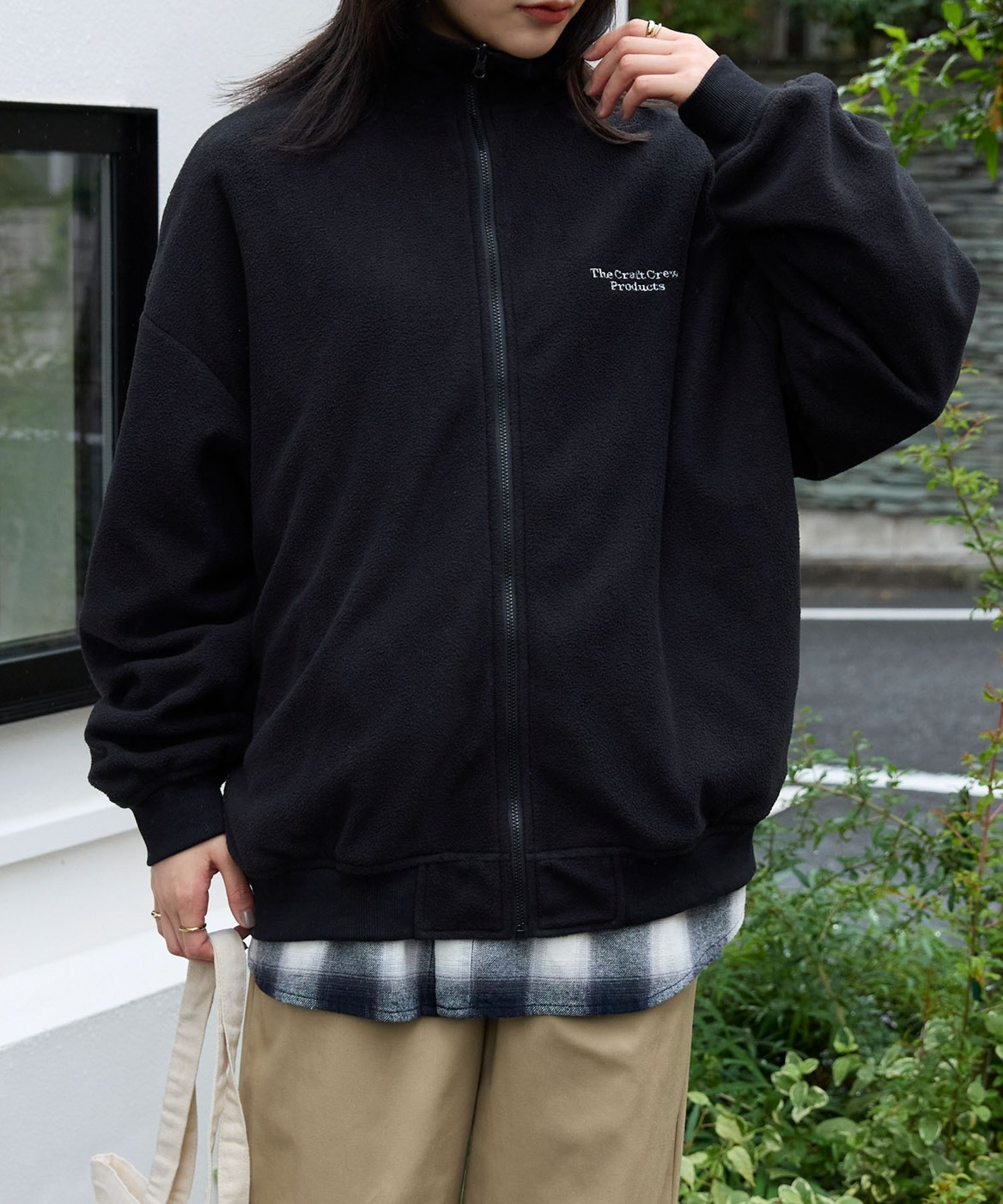 #現貨 日本限定 THE CRAFT CREW PRODUCTS 2WAY 可雙面穿 羊羔絨 × 尼龍 Oversized 外套 三色