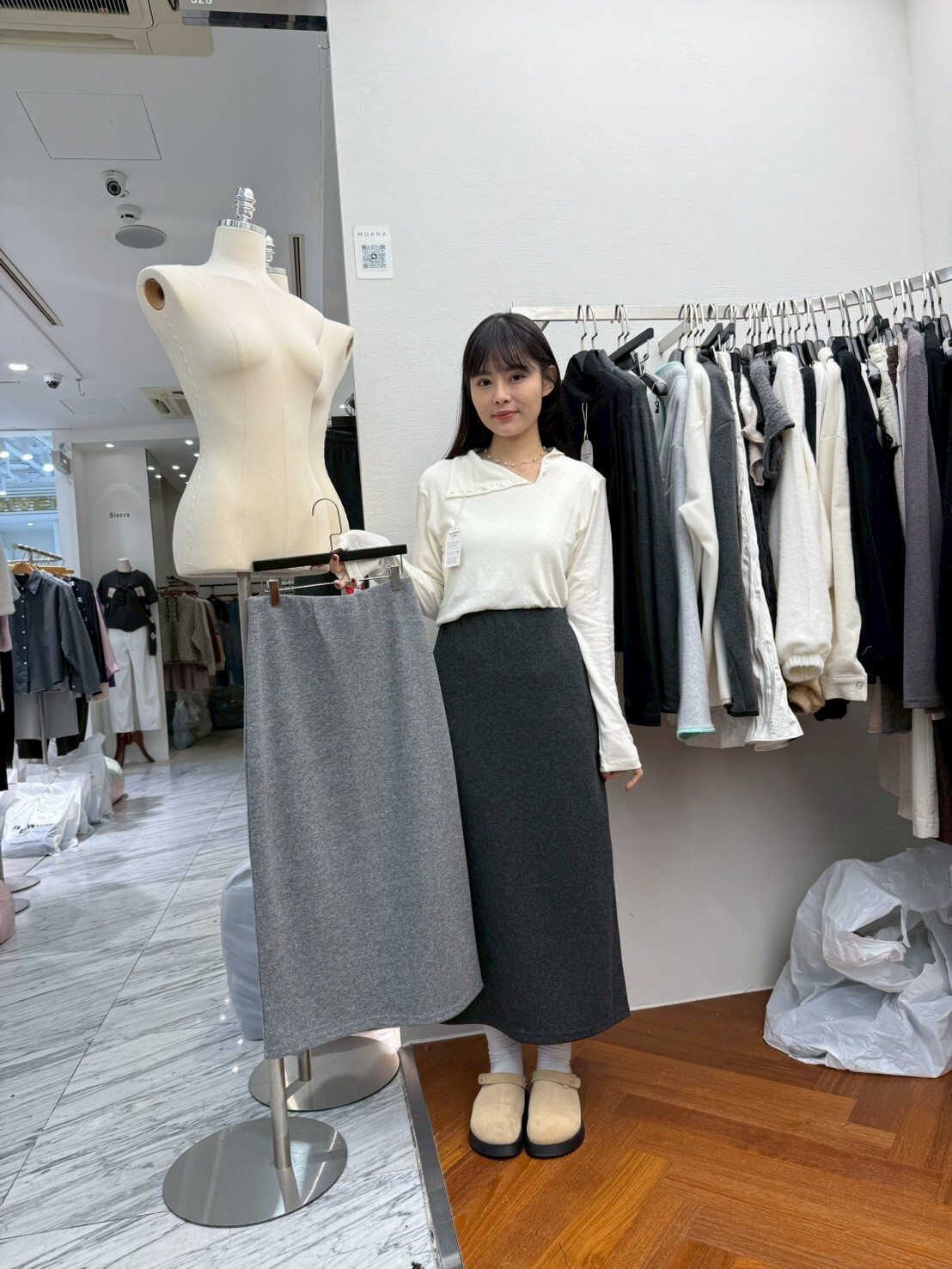 MK5210 休閒鉛筆裙