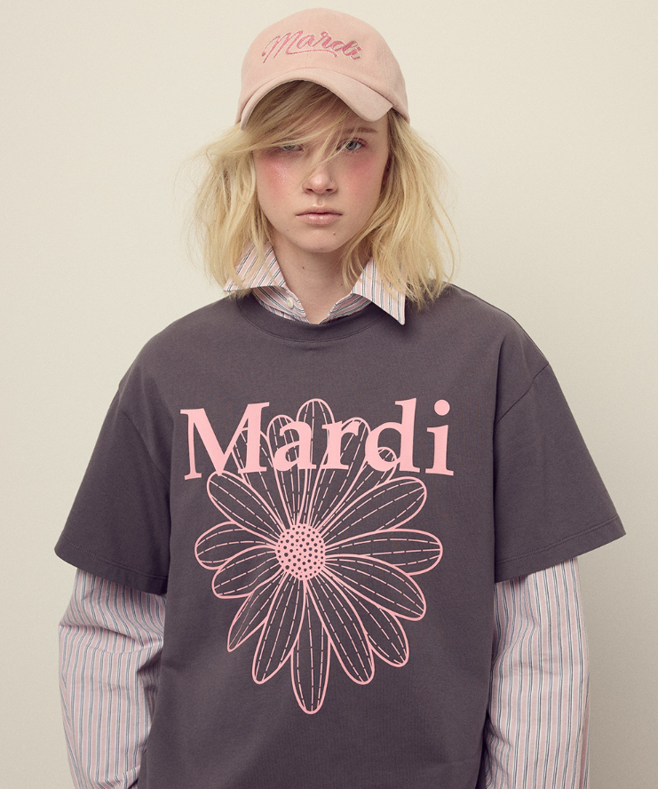 【韓國預購】AKR111252 MARDI CAP MARDI CHAIN VINTAGE LOGO 帽子