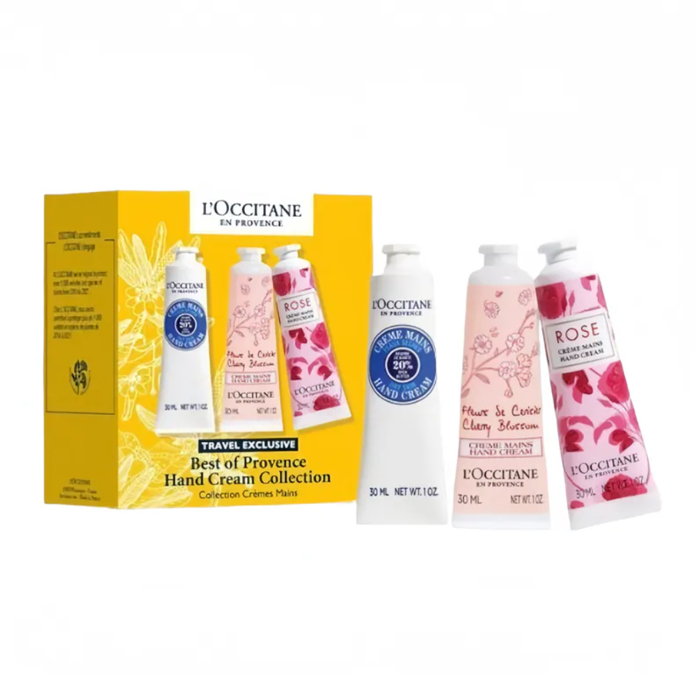 L'Occitane 護手霜六件套 30ml*6（玫瑰*2/乳木果*2/櫻花*2）