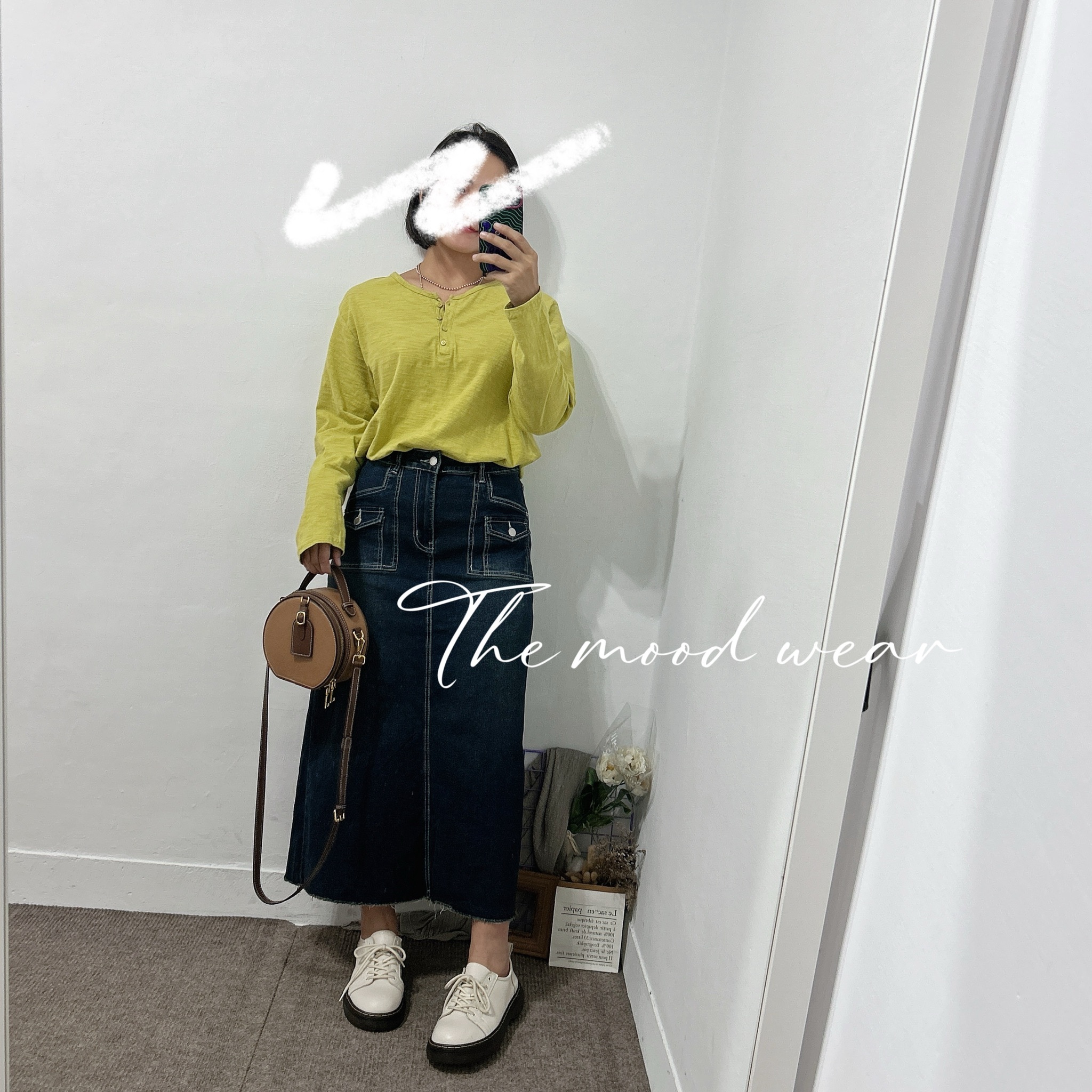 推薦包色基礎竹節綿薄棉長Ｔ 開襟上衣(芥黃/深藍/白)