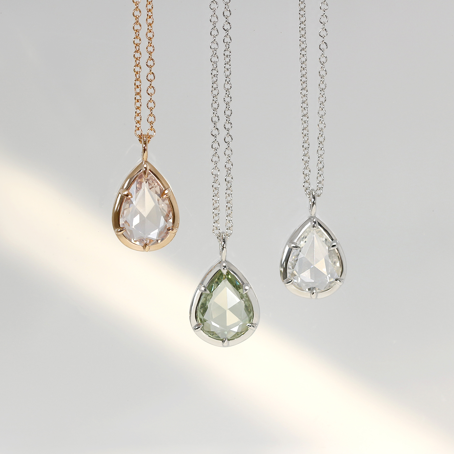 【現貨】Angel's Tear 天使之淚藍寶石項鍊 ❘ 三色