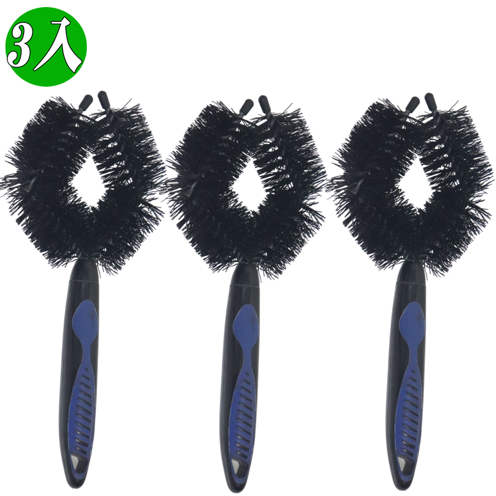 鐵馬行環型車管輪胎清潔刷-3入 破盤下殺 OMAX歐妹思購物網