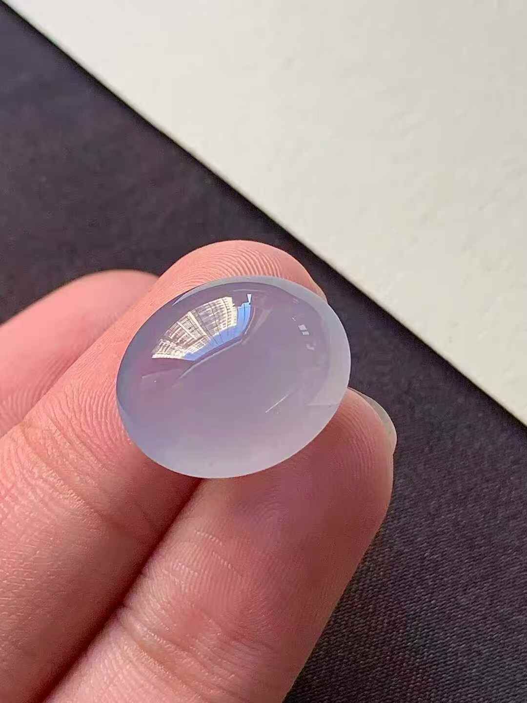 翡翠紫羅蘭蛋面,天然翡翠A玉, 緬甸玉, Jade, Jadeite