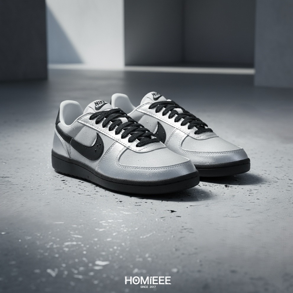 Nike Field General Silver Black 休閒鞋 黑銀 女鞋 [HQ7397-001]