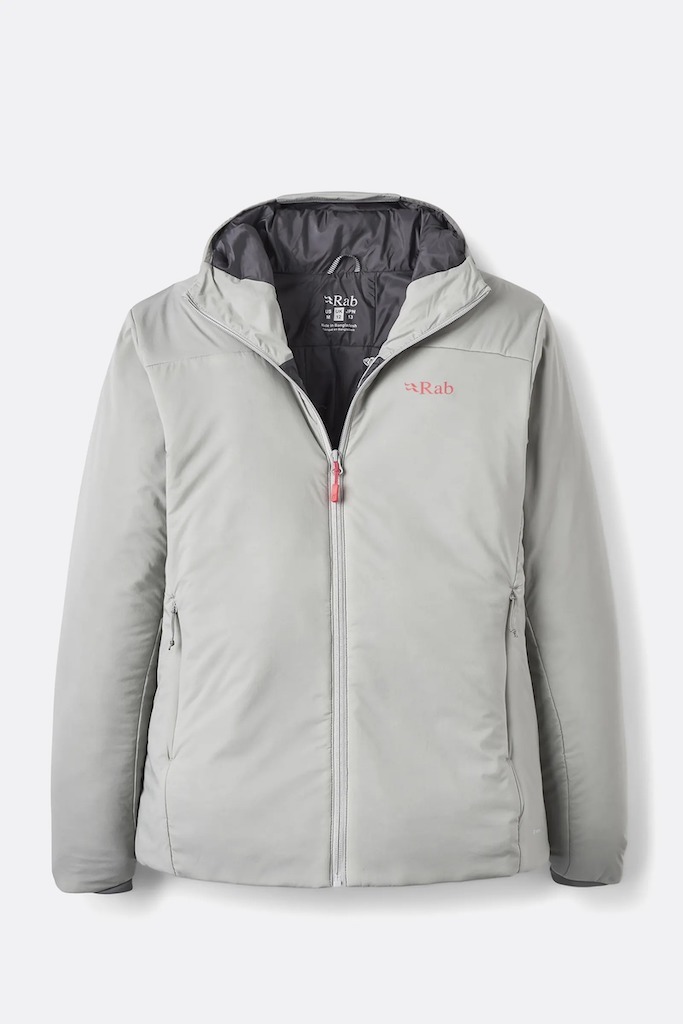 Rab Xenair Alpine Light Insulated Jacket 女款輕量防風透氣化纖連帽外套 淺鋅 QIP-18-LZN [HappyOutdoor]