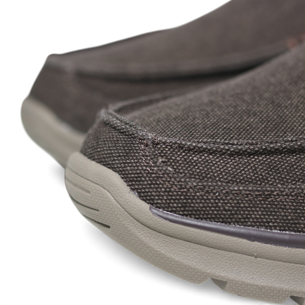 SKECHERS 休閒鞋 ARCH FIT 棕 足弓 瞬穿 帆船鞋 懶人鞋 男 205490CHOC