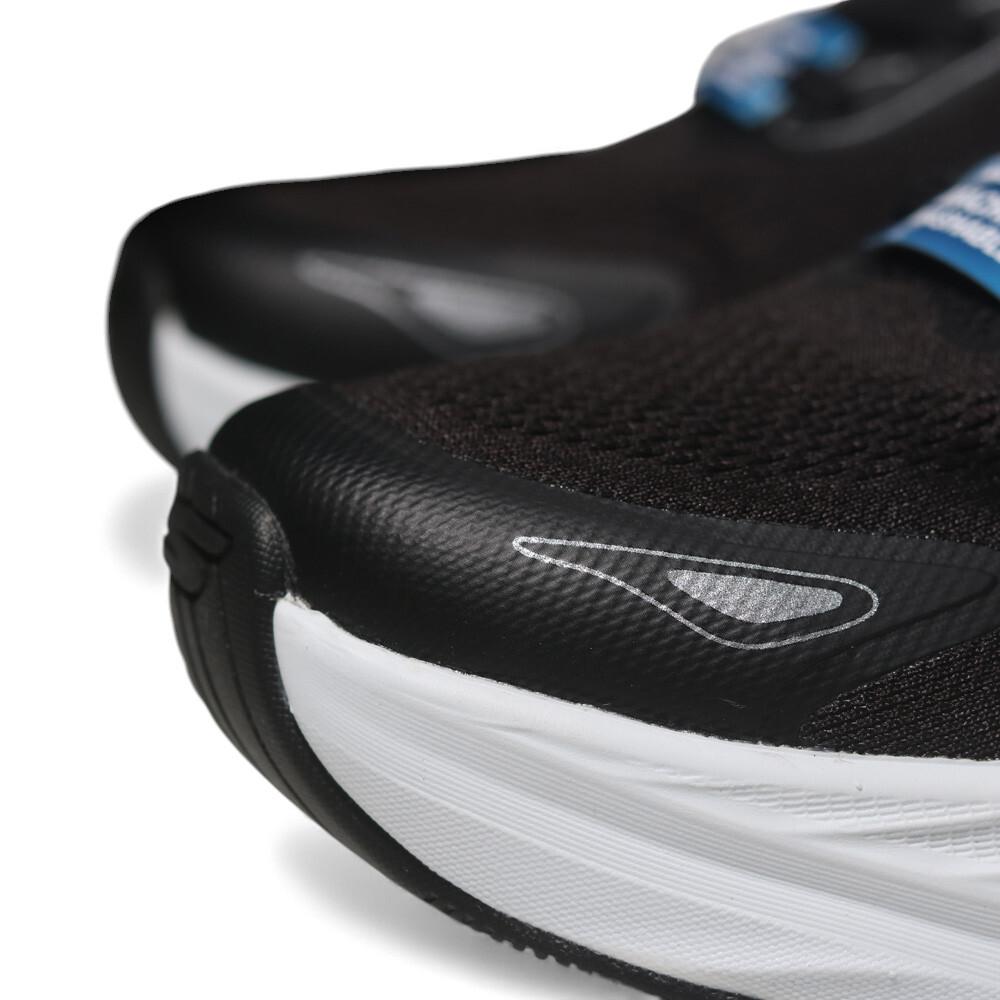 SKECHERS 慢跑鞋 MAX RUN 黑 輕量化 固特異 緩震 運動鞋 男 221002BKW