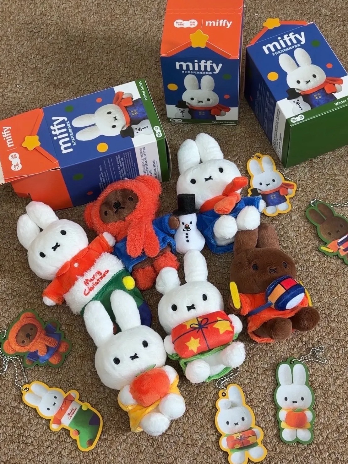 <冬季限定> MIFFY 米菲兔 盲盒 吊飾