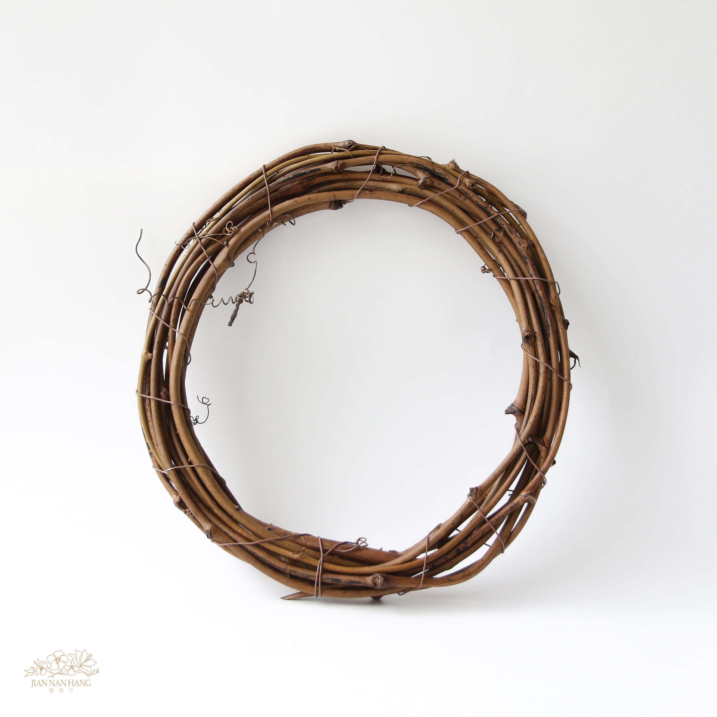 天然素材 刺藤圈 35CM