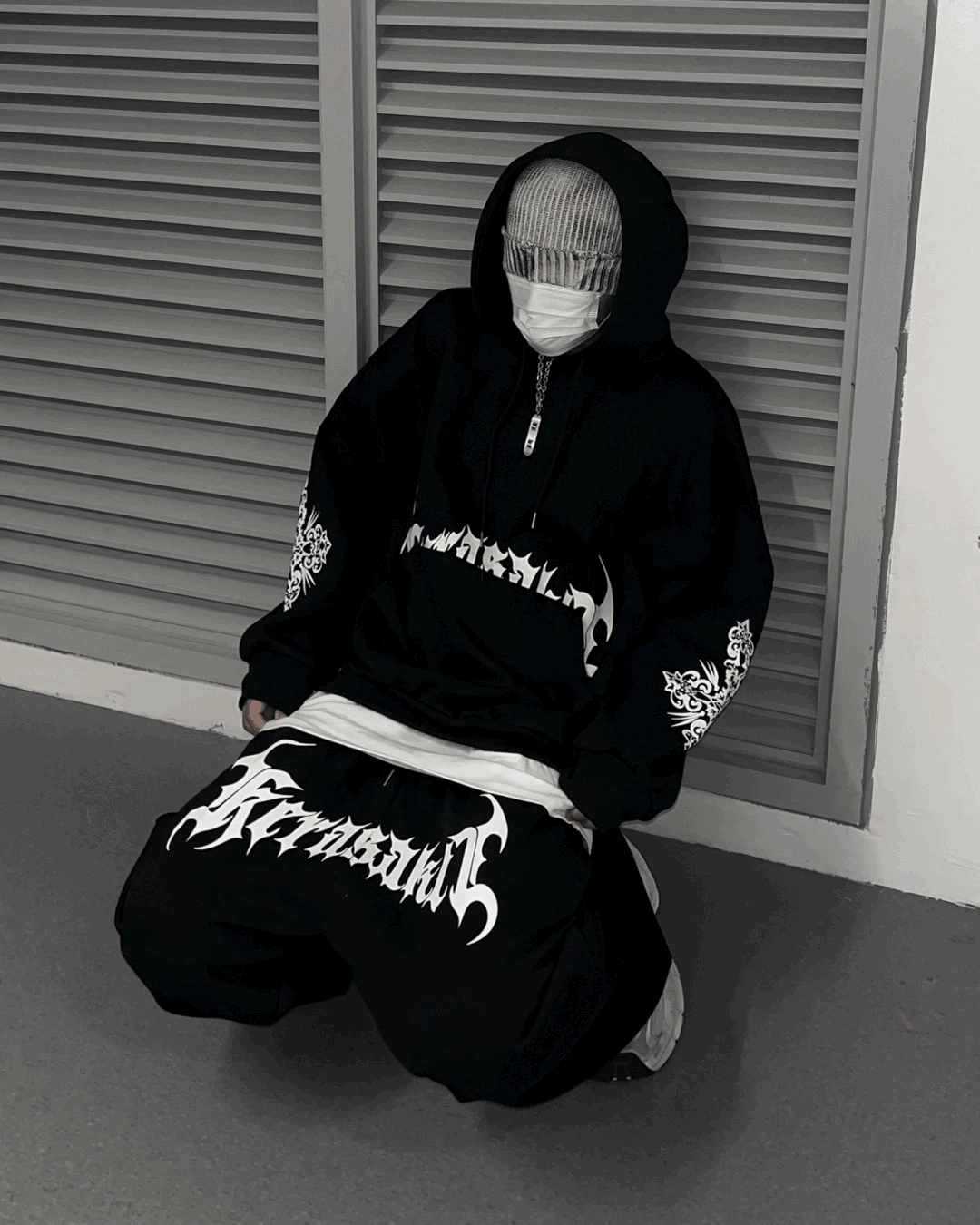 Wave 十字架連帽衫