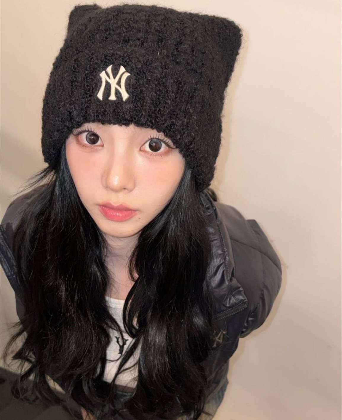 卡寶同款 MLB 貓耳 毛帽