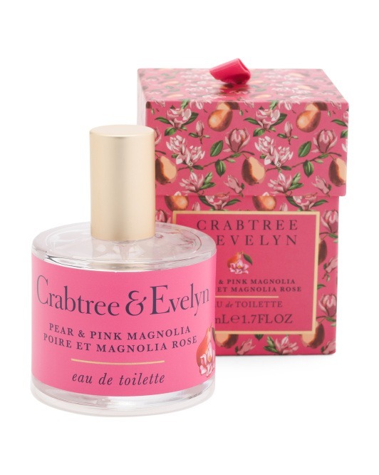 【直播】CRABTREE & EVELYN LL111344 1.7oz Pear And Pink Magnolia Eau De Toilette