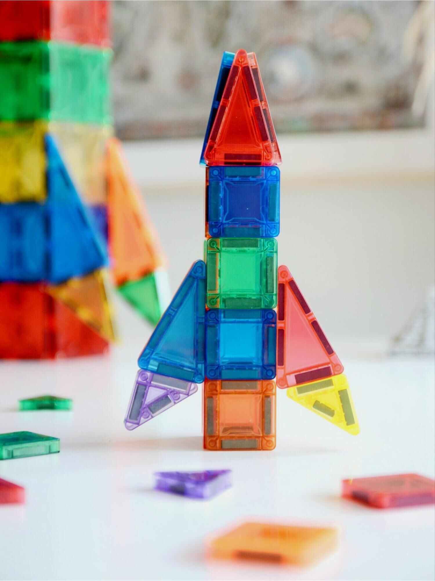 MAGBLOX® 美學磁力片 迷你旅行組 - 繽紛色 33 pcs