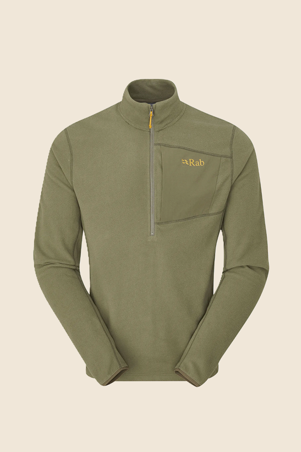 RAB - TECTON 透氣刷毛排汗衣 (淺卡其)