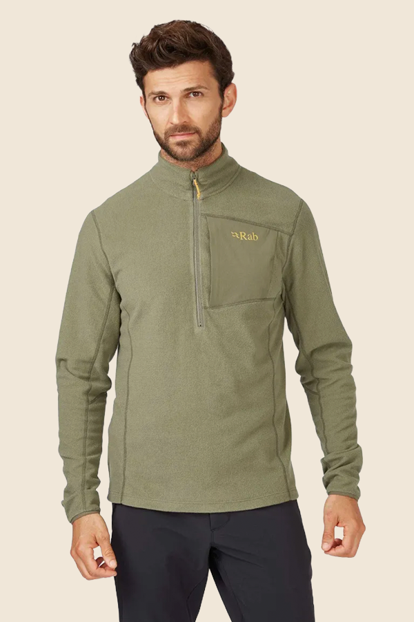 RAB - TECTON 透氣刷毛排汗衣 (淺卡其)