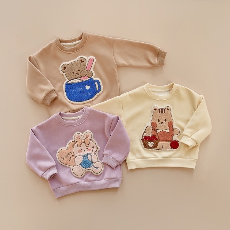 25F/W DTD Sweetie溫馨愛意系列-水貂加絨衛衣