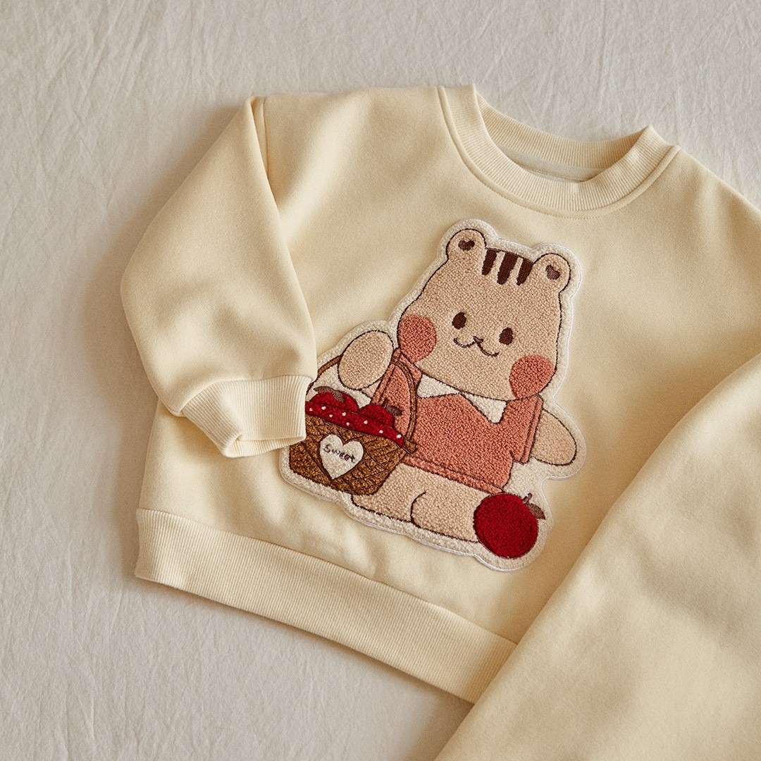 25F/W DTD Sweetie溫馨愛意系列-水貂加絨衛衣