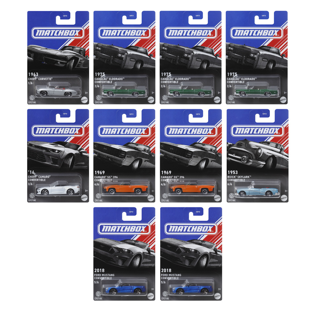 火柴盒小汽車-滾輪主題系列 原箱10入(D箱號)